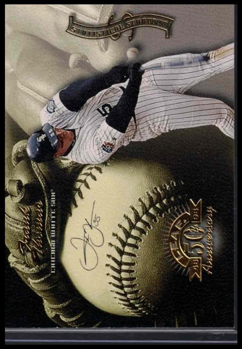 Frank Thomas 1998 leaf Leaf