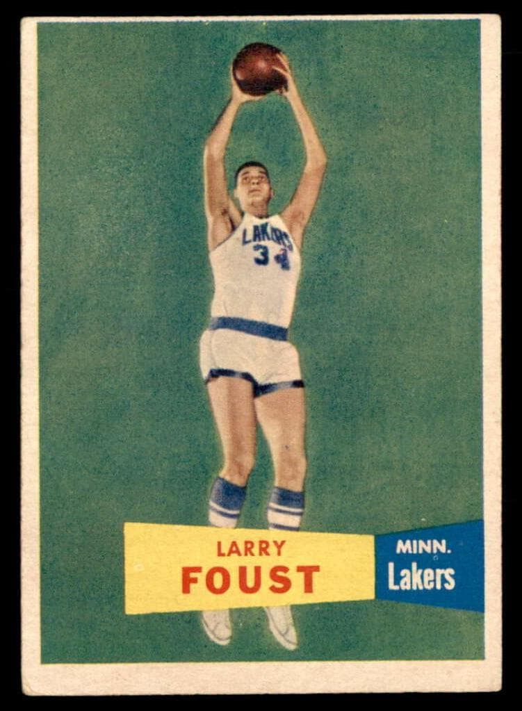 Larry Foust 1957 topps