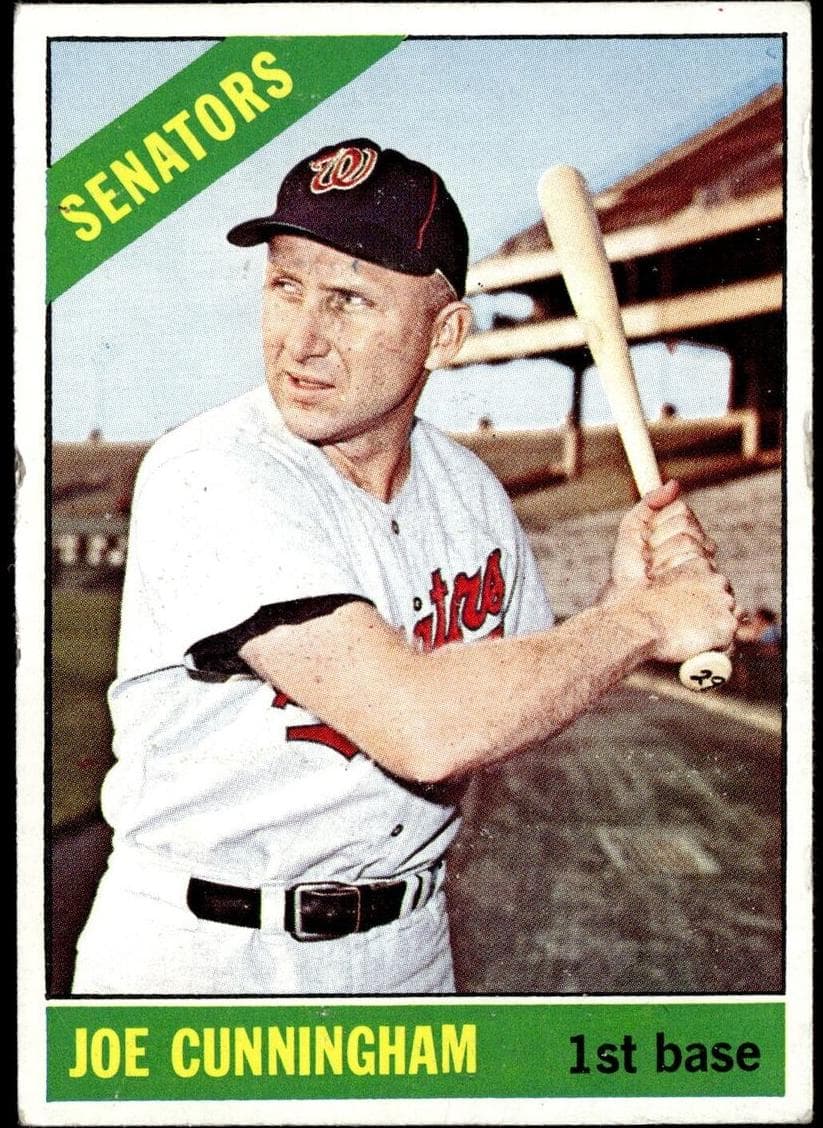 Joe Cunningham 1966 topps Topps
