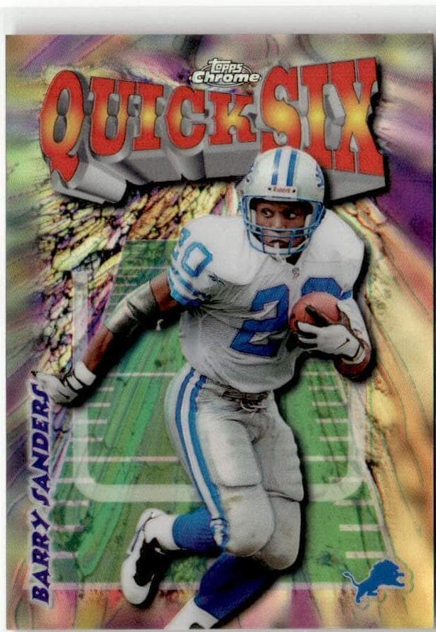 Barry Sanders 1998 topps