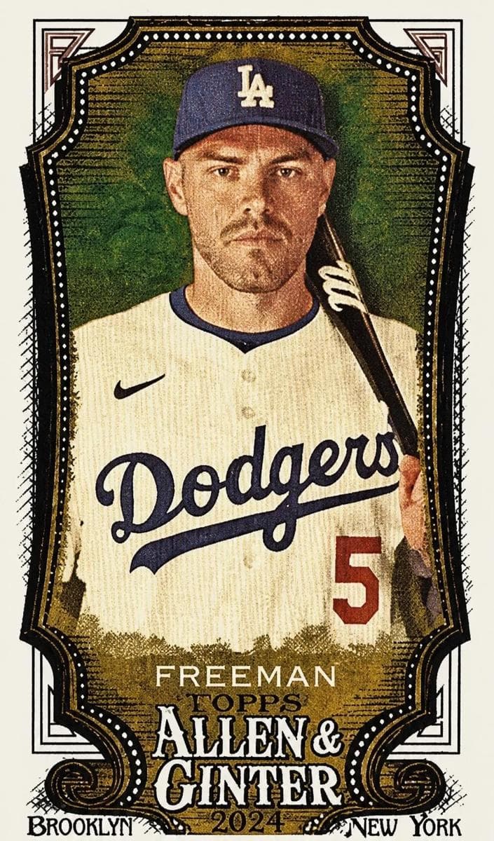 Freddie Freeman 2024 topps