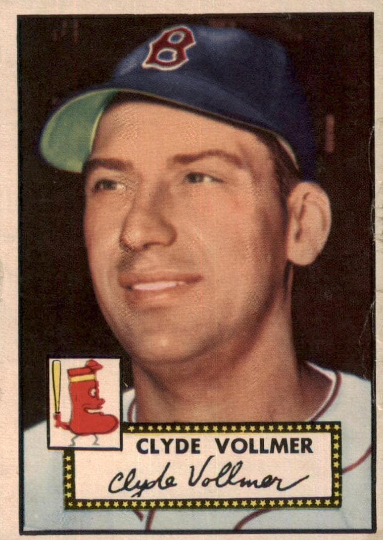 Clyde Vollmer 1952 topps Topps