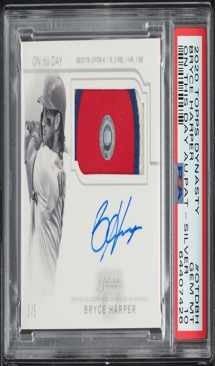 Bryce Harper 2020 topps
