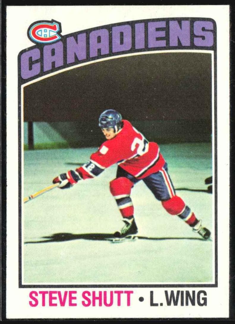 Steve Shutt 1976 topps Topps