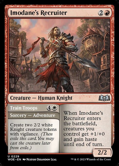 Imodane's Recruiter // Train Troops #229