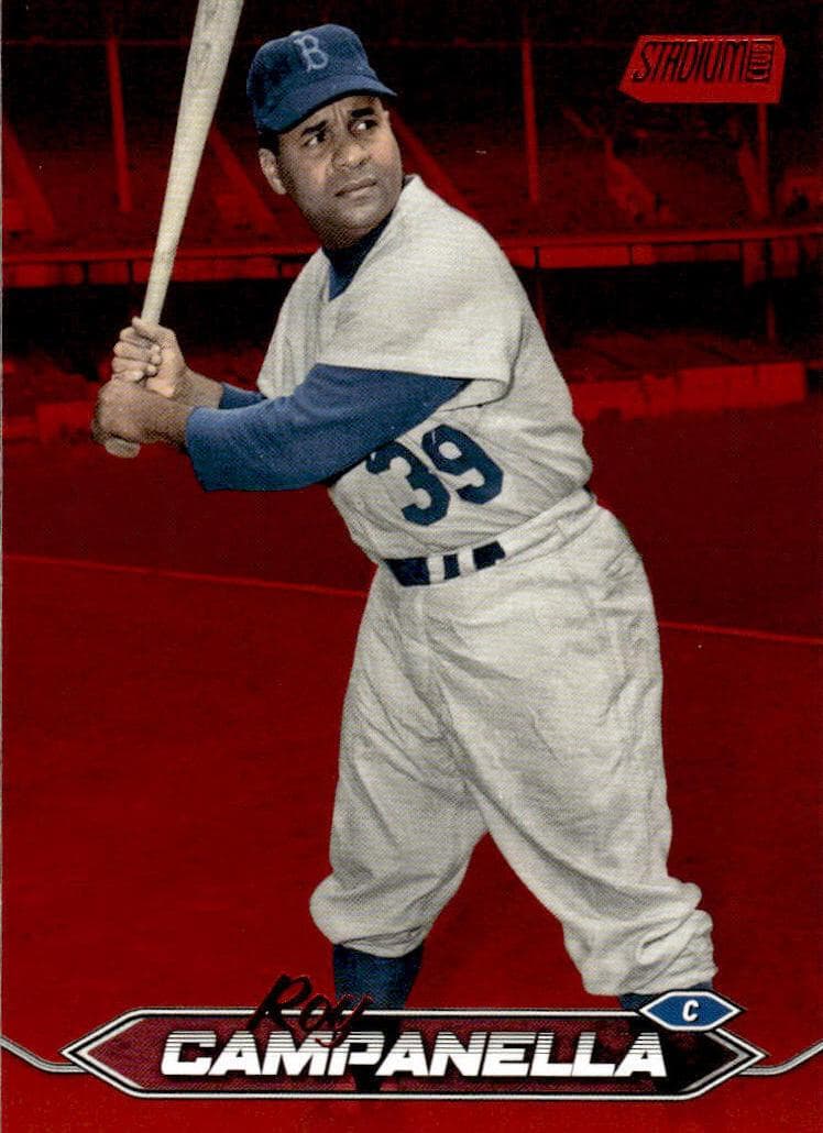 Roy Campanella trading card