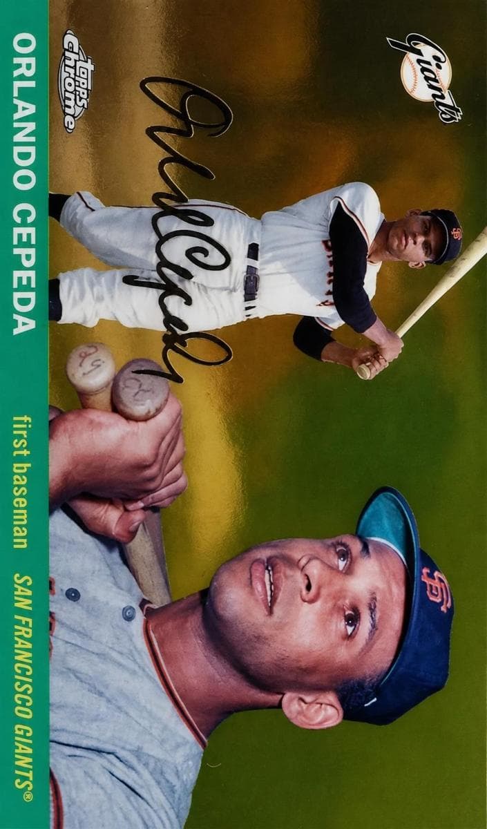 Orlando Cepeda trading card