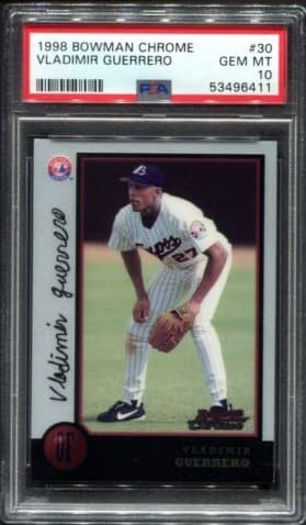 Vladimir Guerrero 1998 bowman