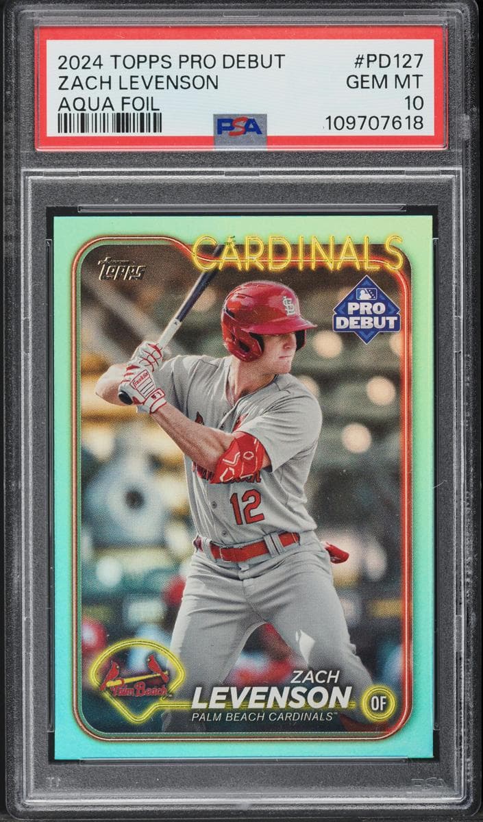 Zach Levenson 2024 topps