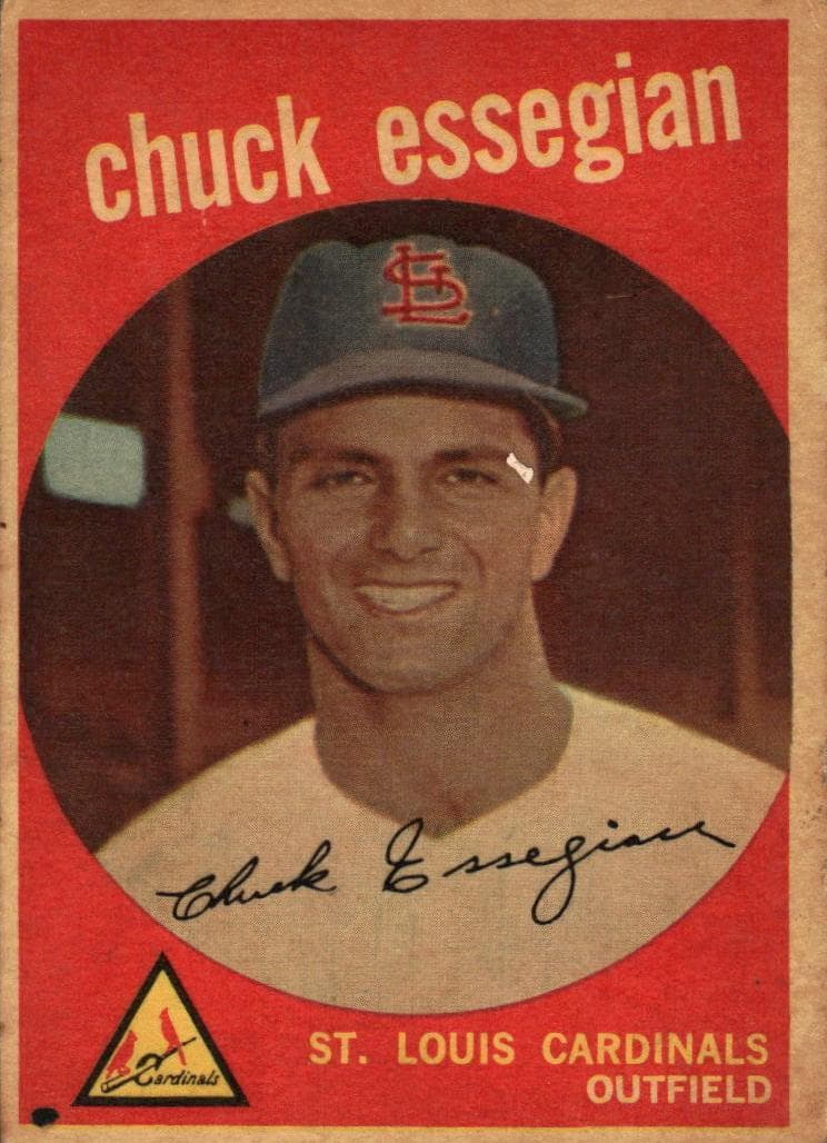 Chuck Essegian 1959 topps Topps