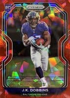 J.K. Dobbins trading card