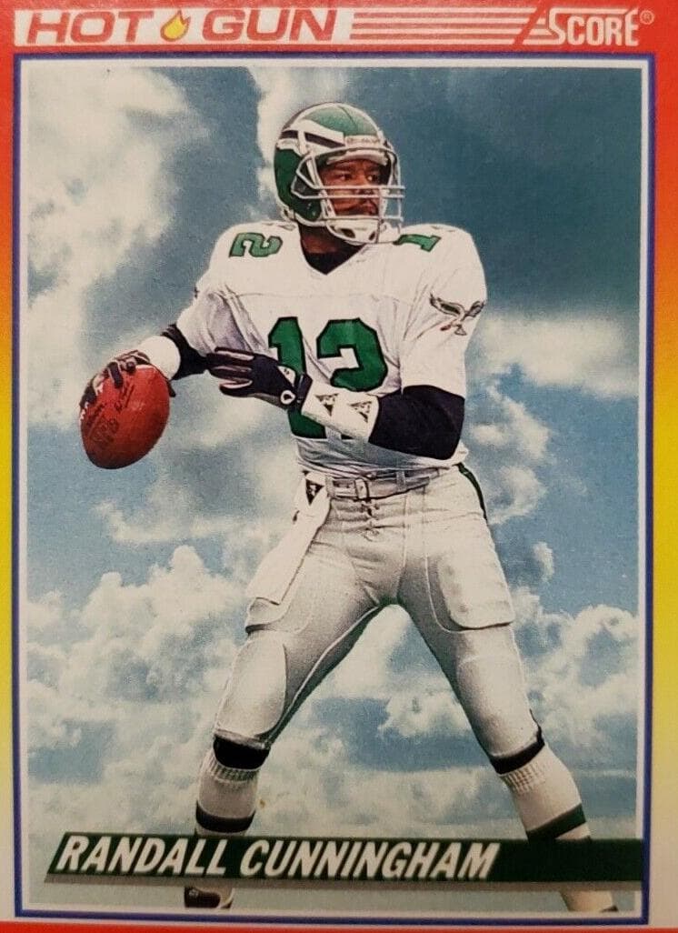 Randall Cunningham 1990 panini Score