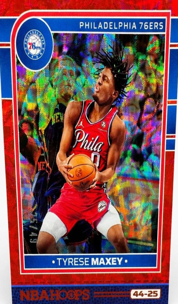 Tyrese Maxey 2024 panini Hoops