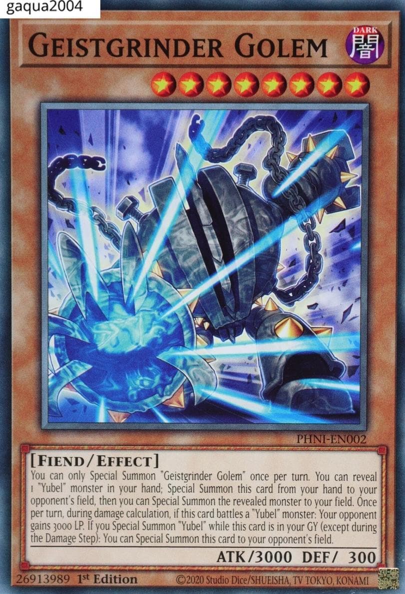 Geistgrinder Golem 2024 Yu-Gi-Oh! Phantom Nightmare