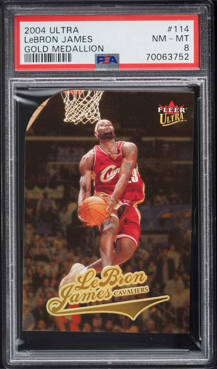 LeBron James 2004 unknown