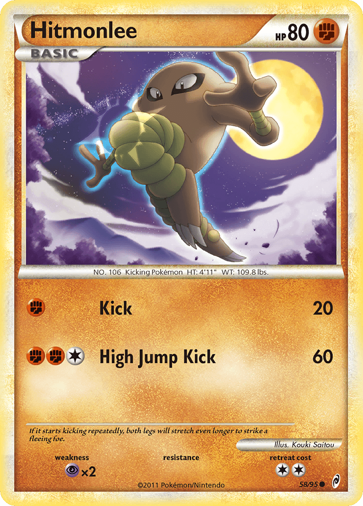 Hitmonlee 2011 Pokemon Call of Legends