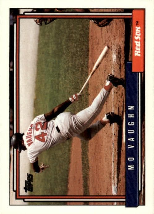 Mo Vaughn 1992 topps Topps
