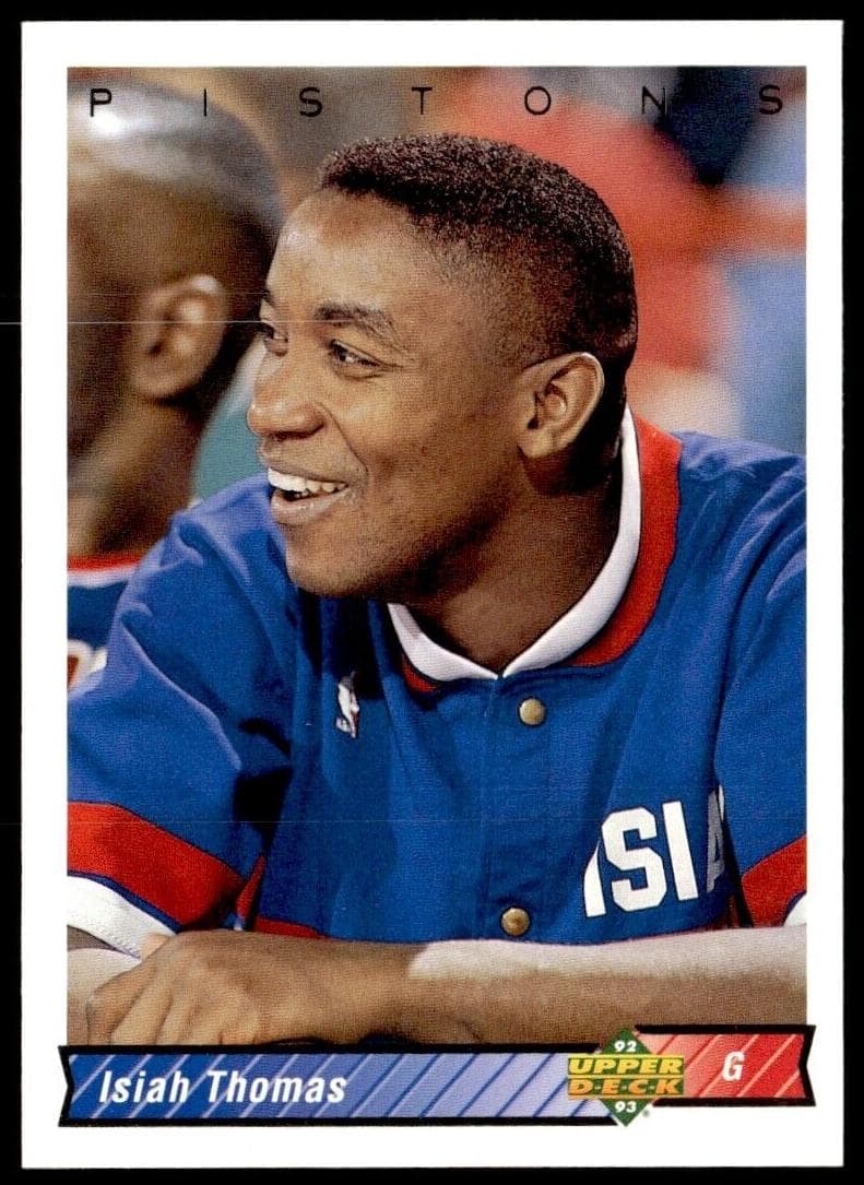 Isiah Thomas 1992 upper-deck Upper Deck
