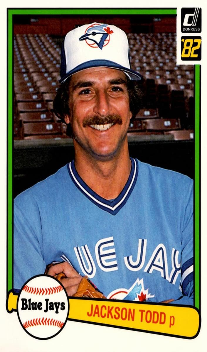 Jackson Todd 1982 panini Donruss