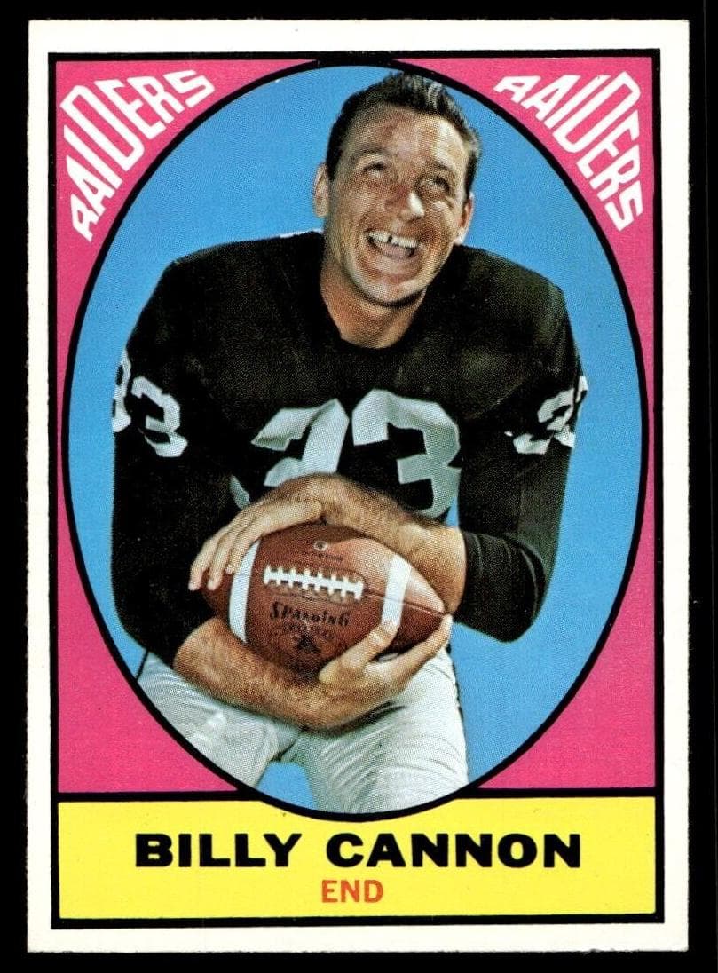 Billy Cannon 1967 topps Topps