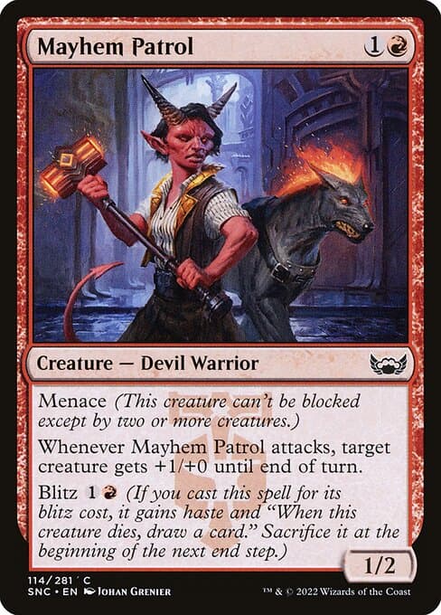 Mayhem Patrol 2022 Magic: The Gathering Streets of New Capenna