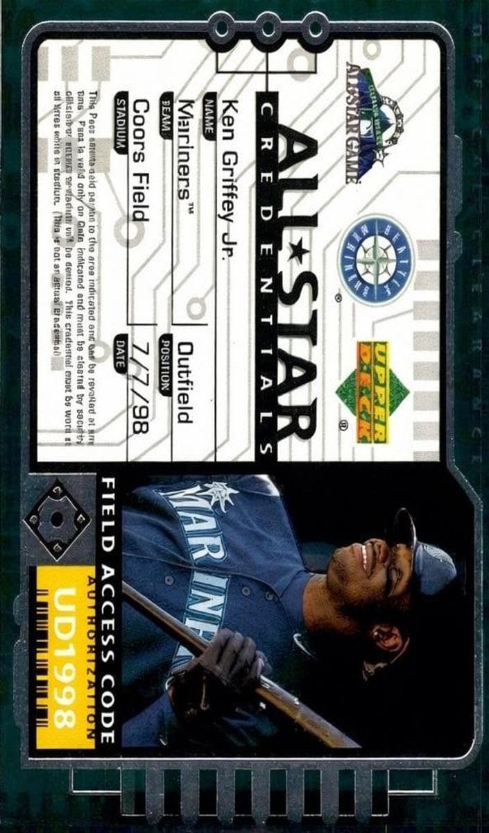 Ken Griffey Jr. 1998 upper-deck Upper Deck