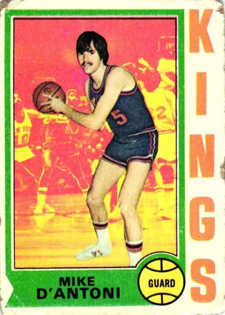 Mike D'Antoni 1974 topps