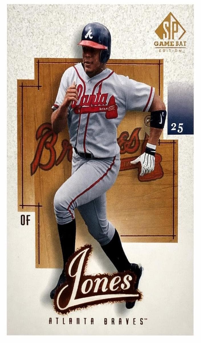 Andruw Jones 2001 upper-deck