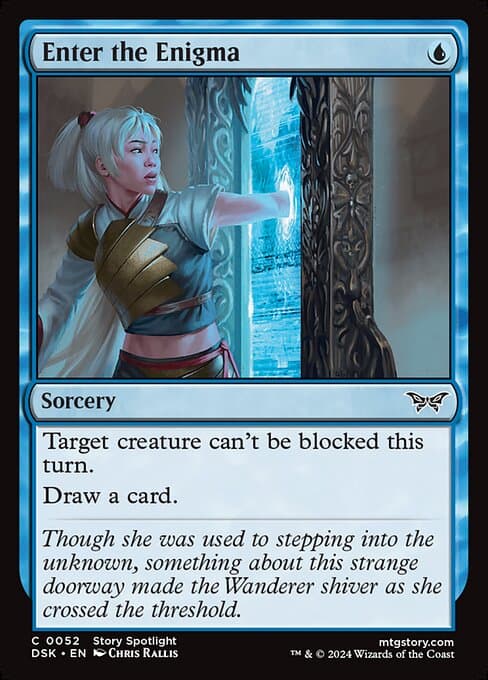 Enter the Enigma 2024 Magic: The Gathering Duskmourn: House of Horror Foil