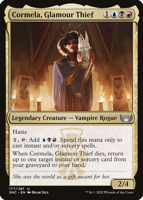 Cormela, Glamour Thief 2022 Magic: The Gathering Streets of New Capenna