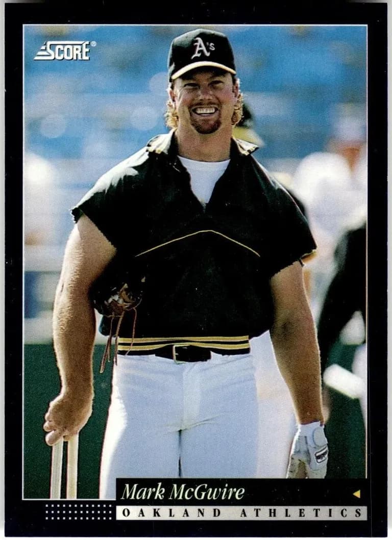 Mark McGwire 1994 panini Score