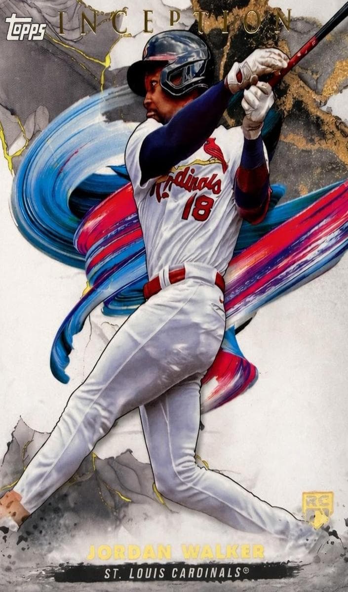 Jordan Walker 2023 topps Topps Inception