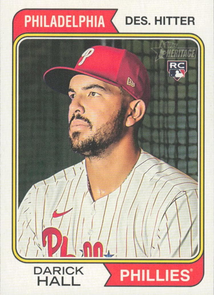 Darick Hall trading card