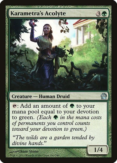 Karametra's Acolyte #160