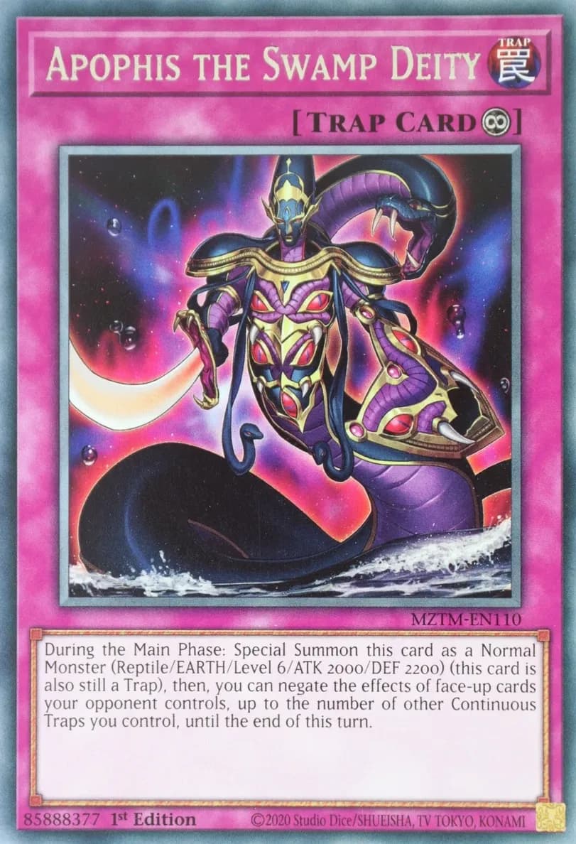 Apophis the Swamp Deity 2025 Yu-Gi-Oh!