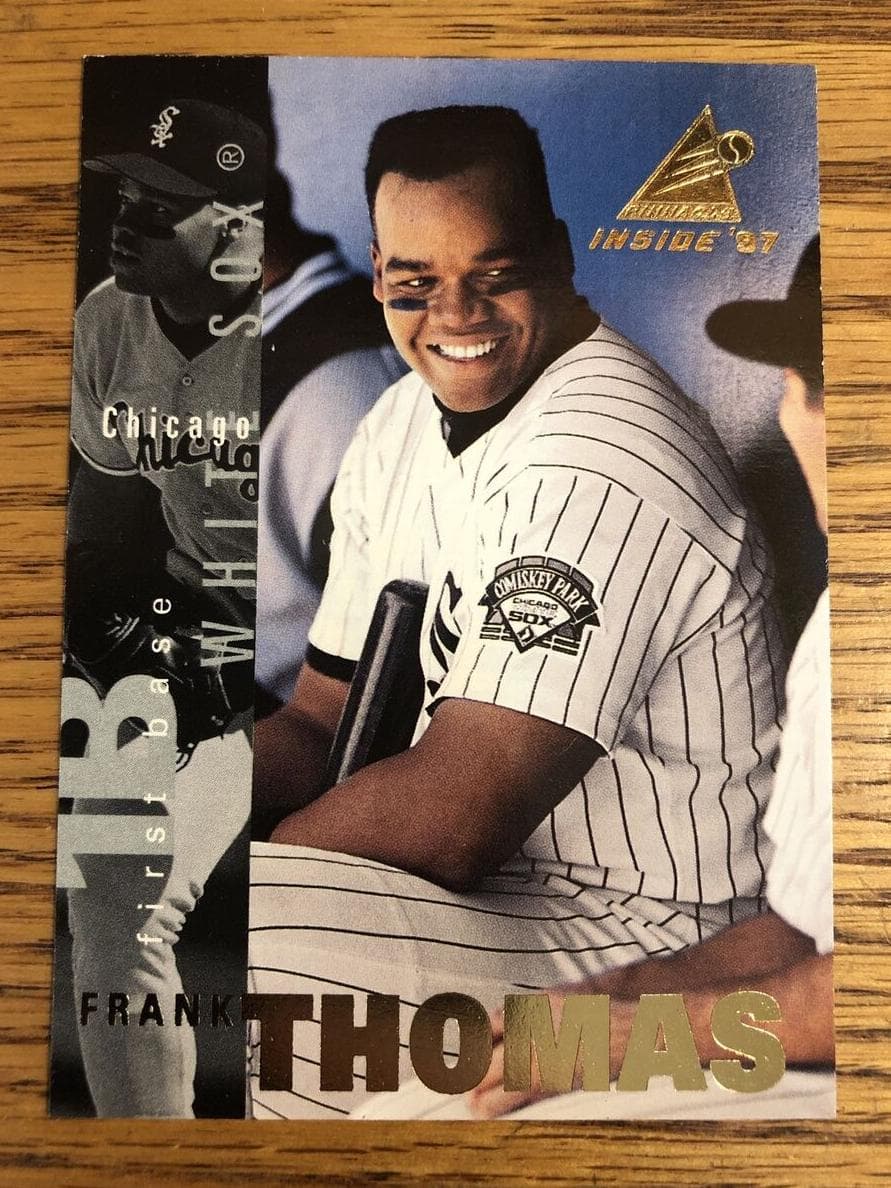 Frank Thomas 1997 unknown Pinnacle Inside