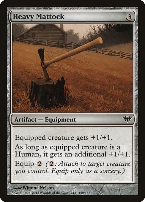 Heavy Mattock 2012 Magic: The Gathering Dark Ascension
