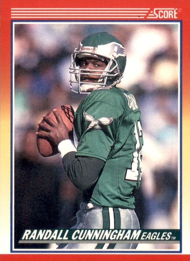 Randall Cunningham 1990 panini Score