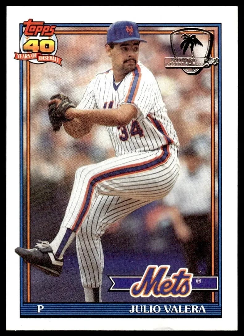 Julio Valera 1991 topps Topps