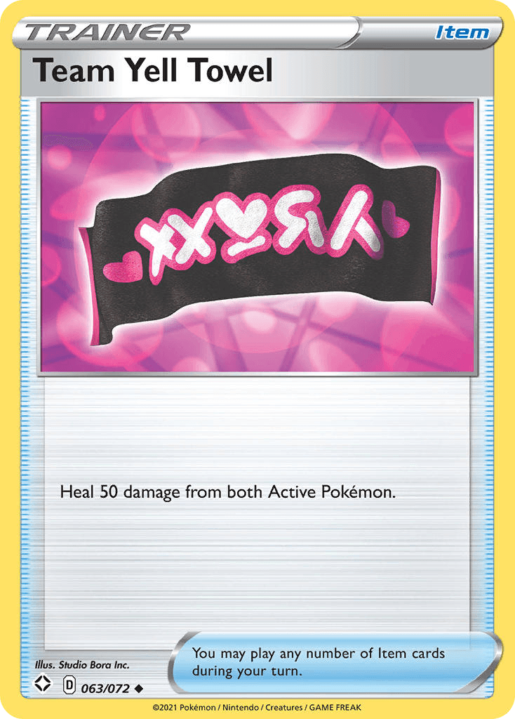 Team Yell Towel Pokemon
