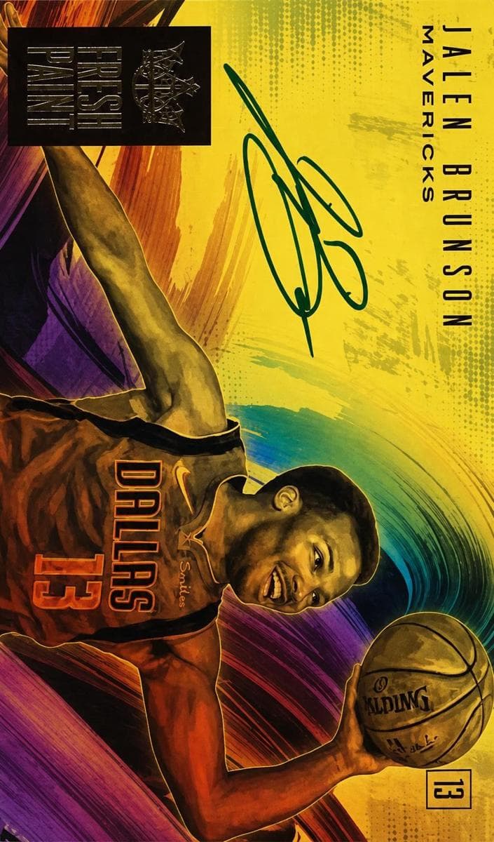 Jalen Brunson 2018 panini