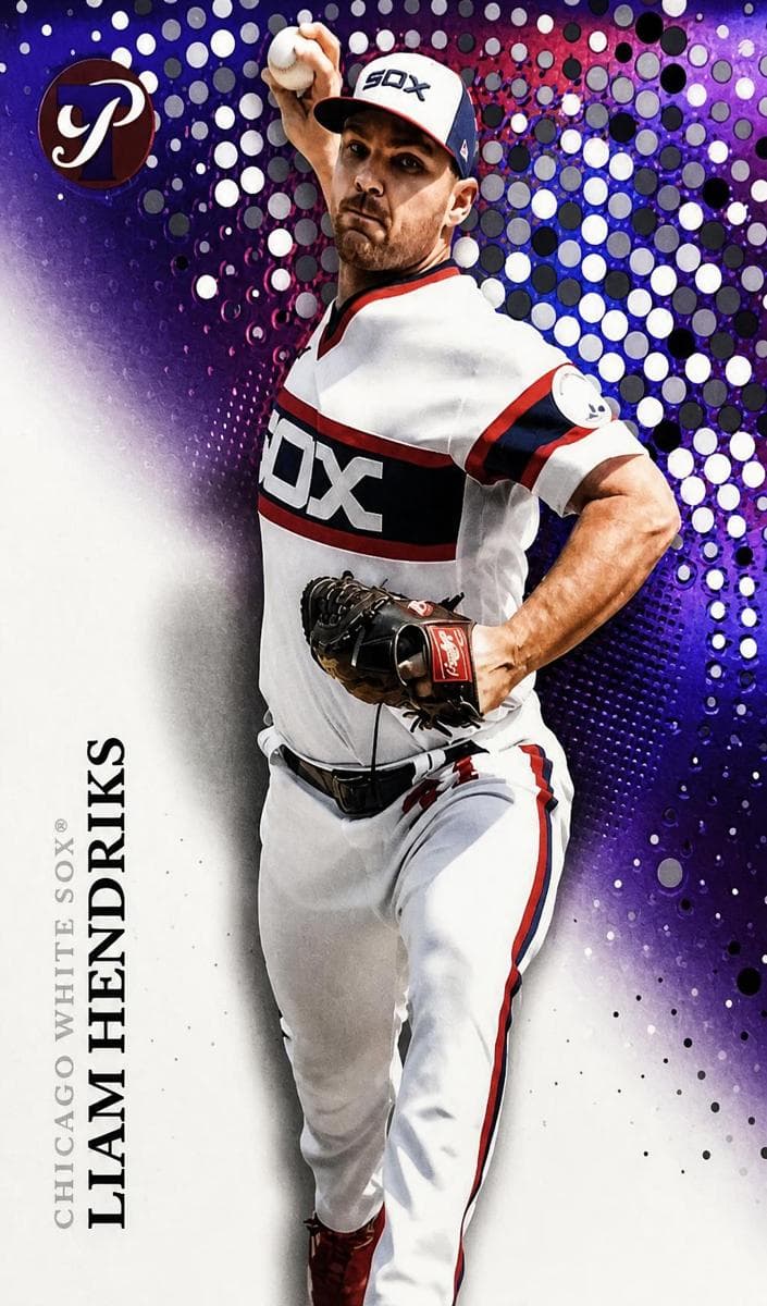 Liam Hendriks 2022 topps Topps Pristine