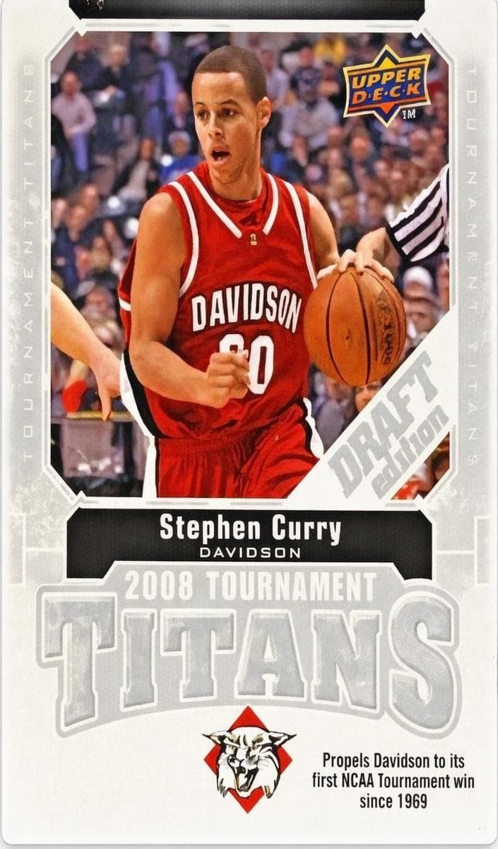 Stephen Curry 2009 upper-deck Draft Edition