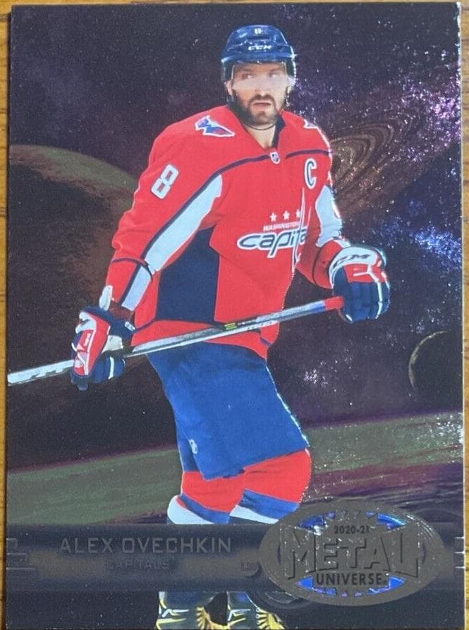 Alex Ovechkin 2020 fleer SkyBox Metal Universe