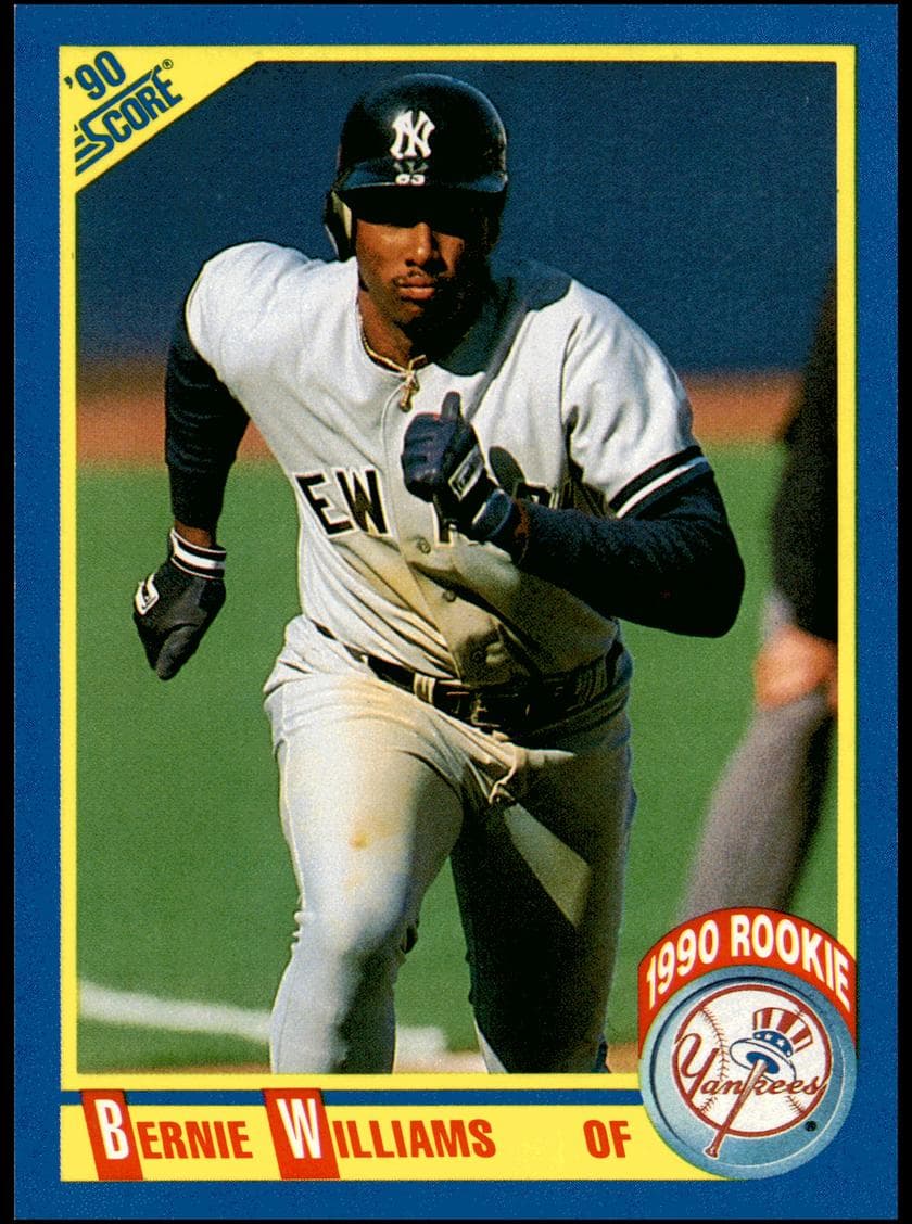 Bernie Williams trading card