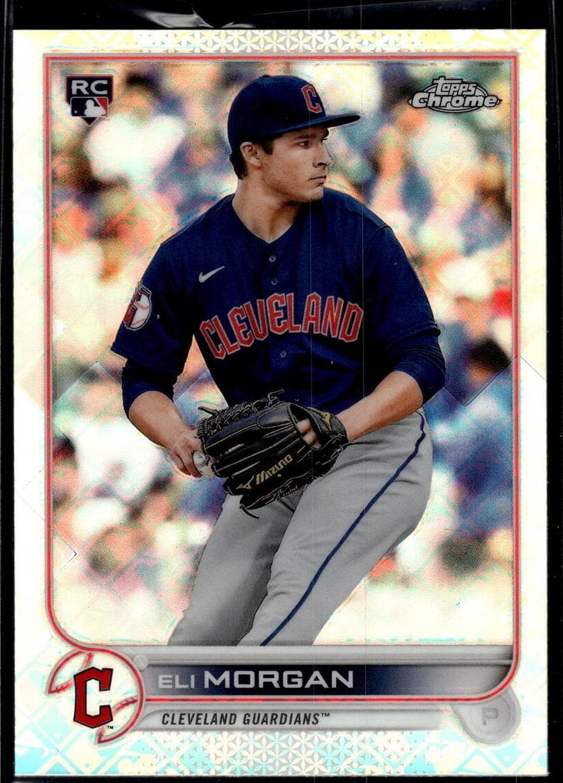 Eli Morgan trading card