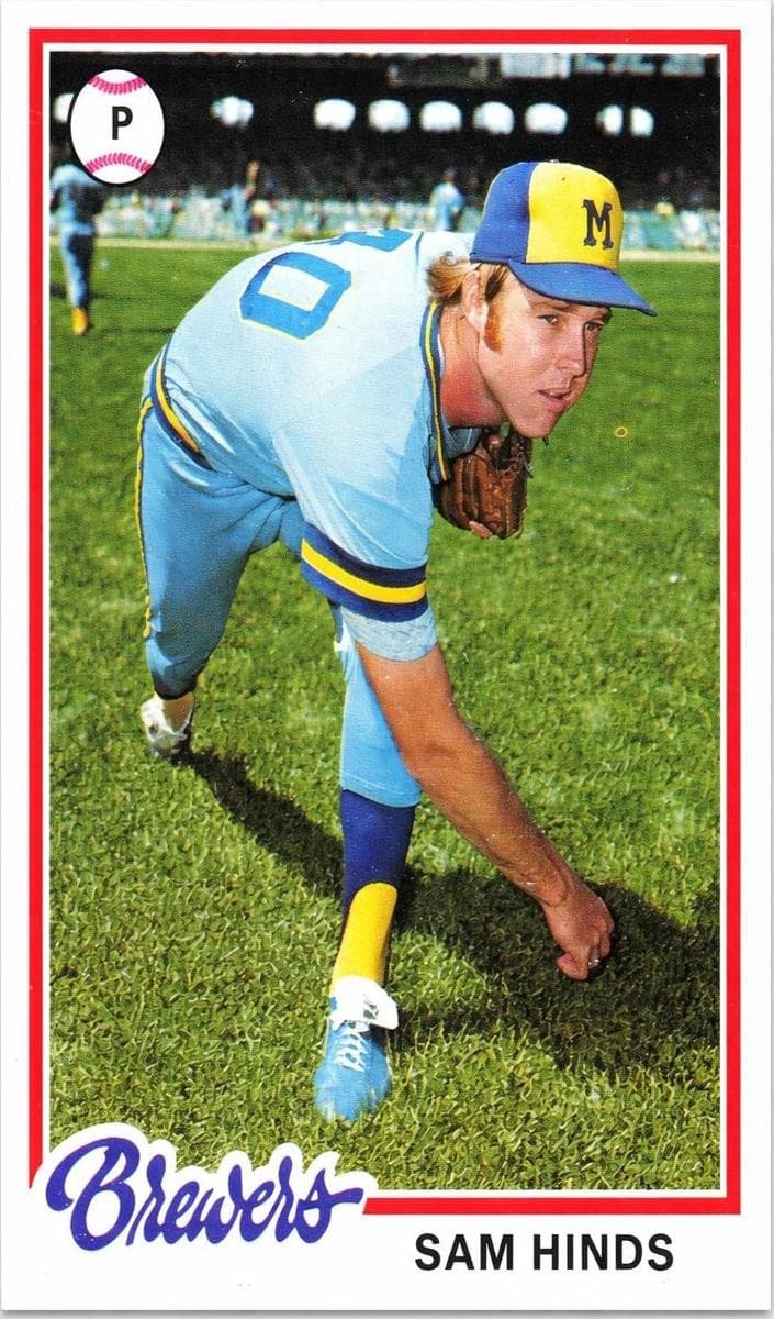 Sam Hinds 1978 topps Topps
