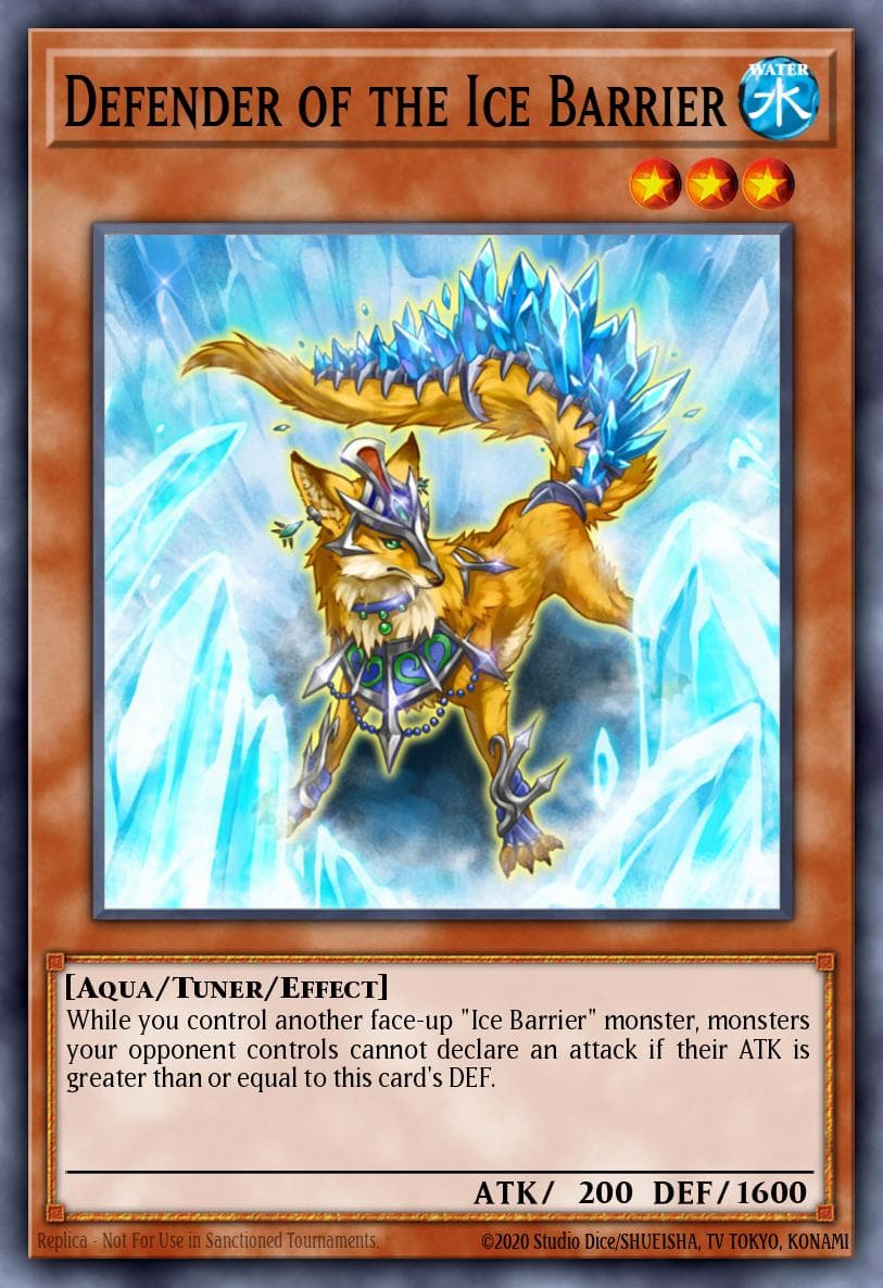 Defender of the Ice Barrier #SDFC-EN009
