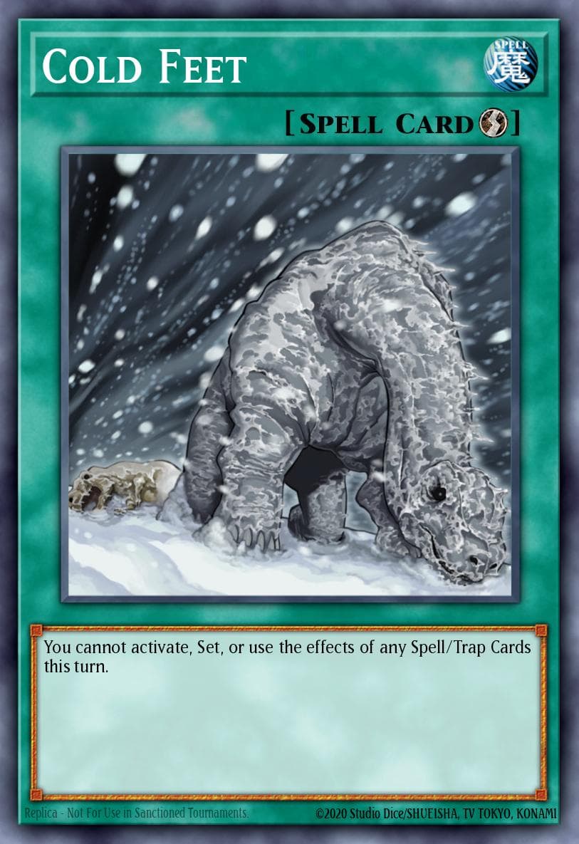 Cold Feet 2012 Yu-Gi-Oh! Japanese Return of the Duelist