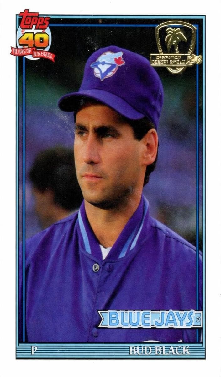 Bud Black 1991 topps Topps